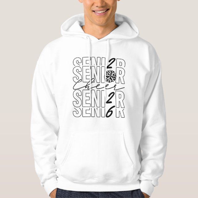 Moletom Cheer Senior 2026 Homens (Frente)