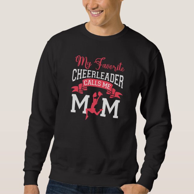 Moletom Cheerhead Mãe Minha Chita Favorita (Frente)