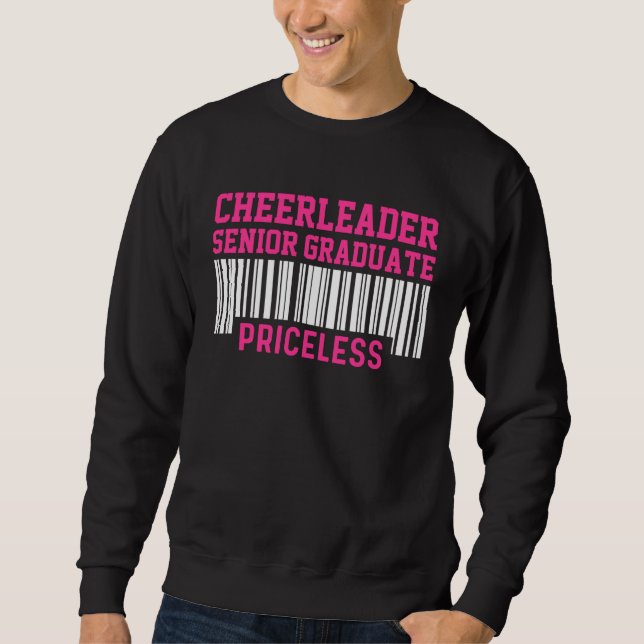 Moletom Cheerleader Cheerleading Cheering Senior Graduatio (Frente)