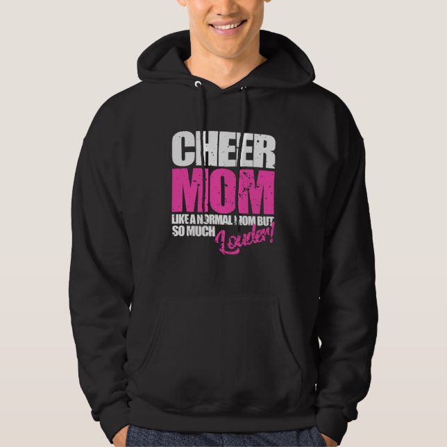 Moletom Cheerleading  Cheer Mom  Cheerleader (Frente)