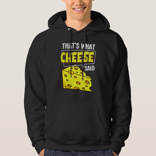Moletom Cheese Board Sticks Vegan Funny Puns (Frente)