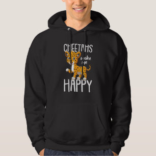 Moletom Cheetah Engraçado Cheetahs Me Torna Crianças Feliz