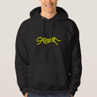 Moletom Cheetah Graffiti Style Typography Bold Yellow