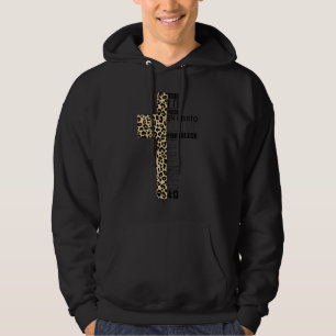 Moletom Cheetah Impressão Christian Verse Espanhol Espanho