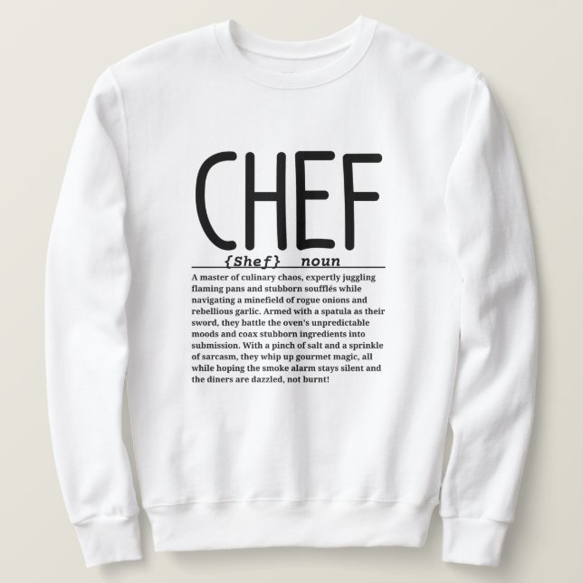 Moletom Chef (Frente do Design)