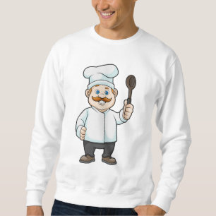 Moletom Chef com chapéu e colher de sopa de chef