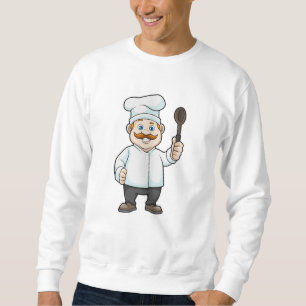 Moletom Chef com chapéu e colher de sopa de chef