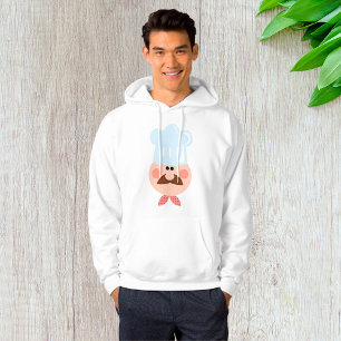 Moletom Chef Italiano com Bigode e Chapéu