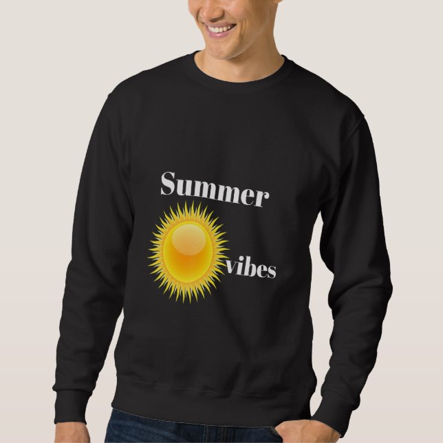 Moletom Chemise Summer Vibes Cotação Du2019essoa (Frente)