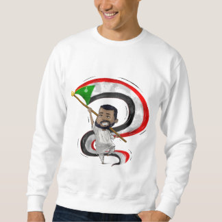 Moletom Chibi Alegre com Bandeira