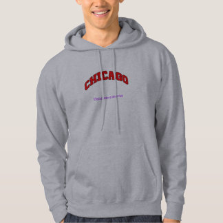 Moletom Chicago Estados Unidos da América Hoodie
