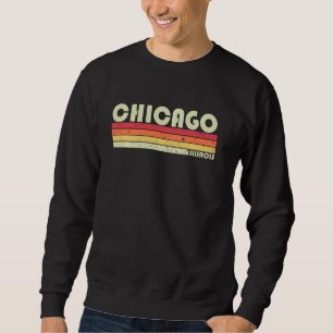 Moletom CHICAGO IL ILLINOIS Funny City Home Roots Gift Ret