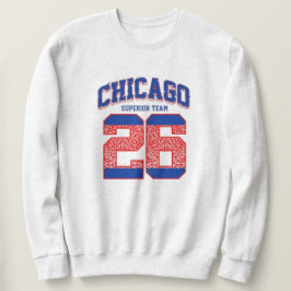 Moletom Chicago varsity letter athletic