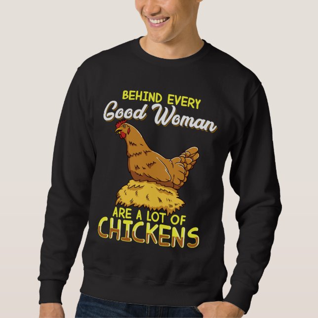 Moletom Chicken for Women Lots of Chickens   (Frente)
