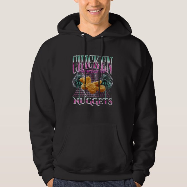 Moletom Chicken Nugget Meme Bootleg Retro Rua 90 (Frente)