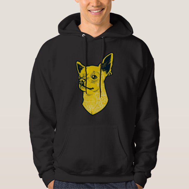Moletom Chihuahua Crazy (Frente)