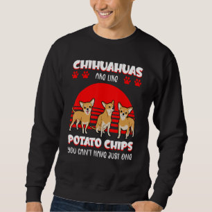 Moletom Chihuahua Dog Pet Owner Batata Chips