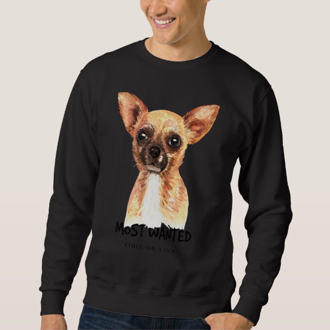 Moletom Chihuahua Mais Desejado (Frente)