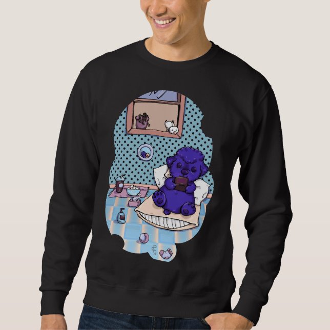 Moletom Chill Poodle (Frente)