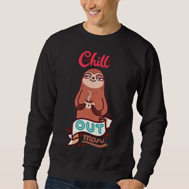Moletom Chill Sloth 2 (Frente)