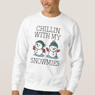Moletom Chillin Com Minhas Neves
