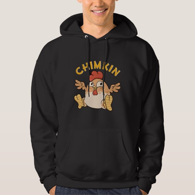 Moletom Chimkin Fat Derpy Chicken Meme (Frente)