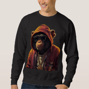 Moletom Chimpancé Urbano – Chimpancé Legal com Capuz e Our