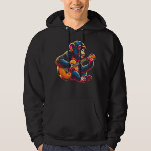 Moletom Chimpanzé Queen Womens Chimp Girls Chimpanzé