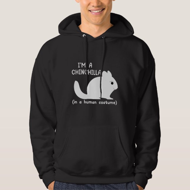 Moletom Chinchilla Costume Cute Chinchillas (Frente)