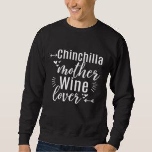Moletom Chinchilla Madre Wine Lover Roedor Adorável