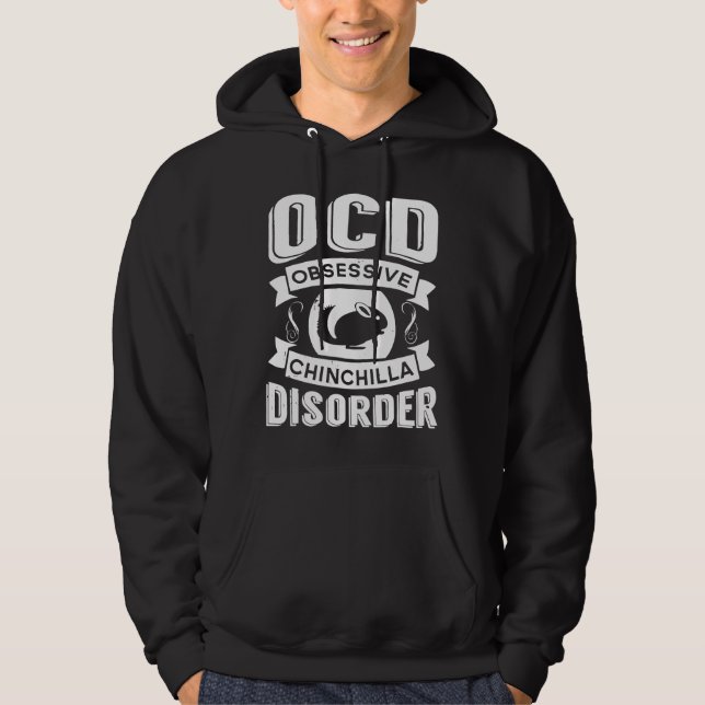 Moletom Chinchilla Ocd Cute Chinchilla (Frente)