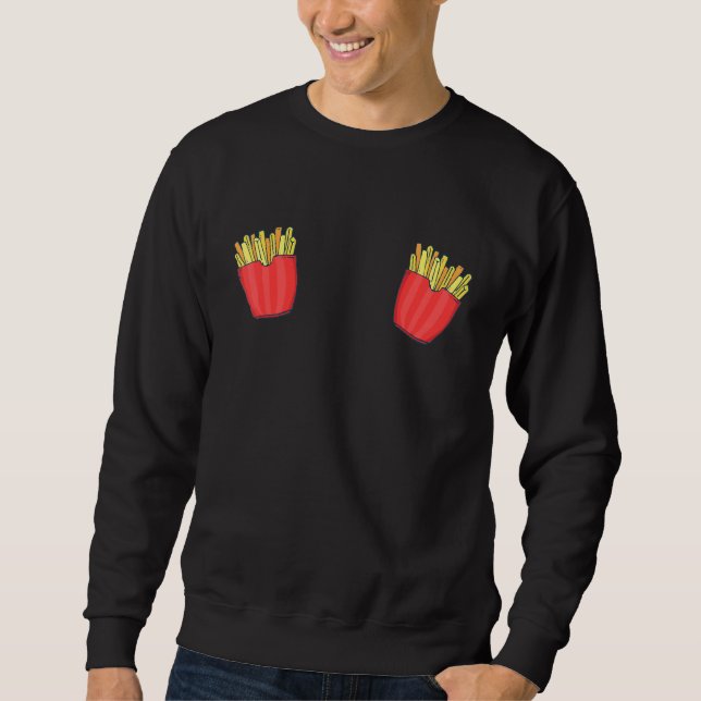 Moletom Chips de Chips para Fries Franceses (Frente)