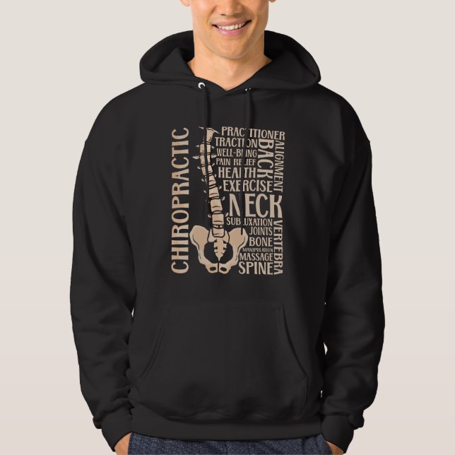 Moletom Chiropractic Spine Therapist Chiropractor Chiro (Frente)