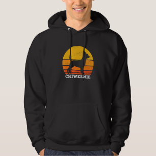 Moletom Chiweenie Sunset Retro Vintage Chiweenie Dog Lover