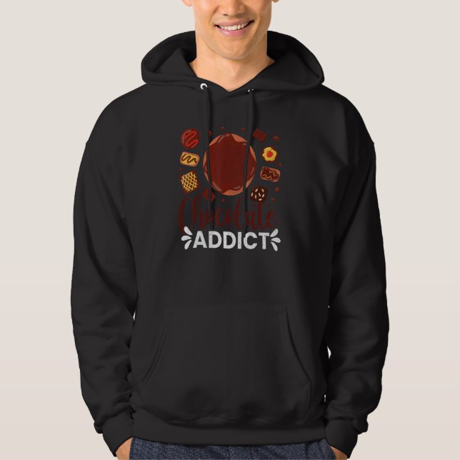 Moletom Chocolate Addict   Food   Eater Graphic (Frente)