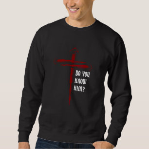 Moletom Christian Cross Nail Jesus Faith Você O Conhece B