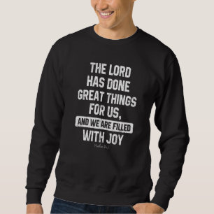 Moletom Christian For Women Faith O Senhor Fez Jesus