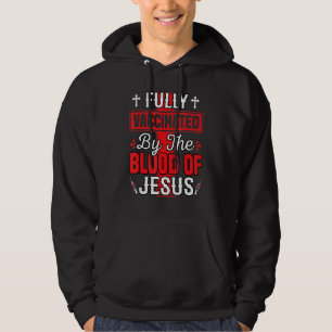 Moletom Christian Jesus Totalmente Vacinado Pelo Sangue de