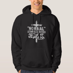 Moletom Christian Normal não volta Jesus é mulher