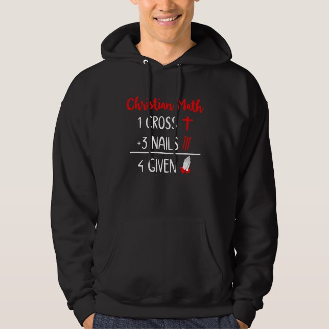 Moletom Christian Pun 1 Cruz 3 Unhas 4 Dada a Gi religiosa (Frente)