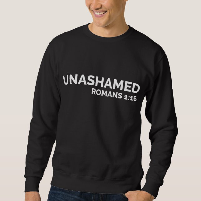 Moletom Christian Romans Unasenhamed Jesus Cross (Frente)