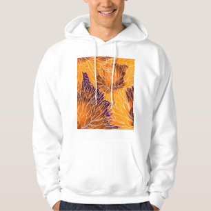 Moletom Chrysanthemum Japonês: Watercolor Seamless Patter