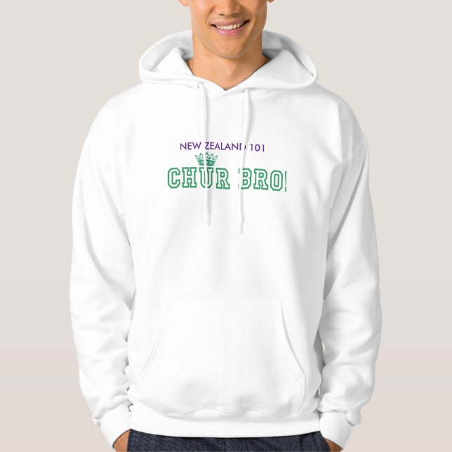 MOLETOM CHUR BRO NEW ZEALAND 101 HOODIE (Frente)