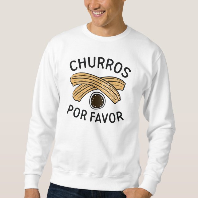 Moletom Churros Por Favor (Frente)