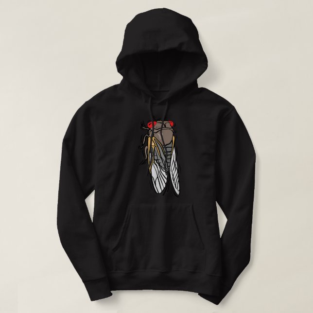 Moletom Cicada Brood X Insect Magicada Excelente Leste (Frente do Design)