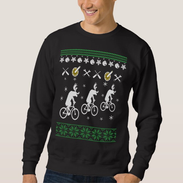 Moletom Ciclismo Feio Natal (Frente)