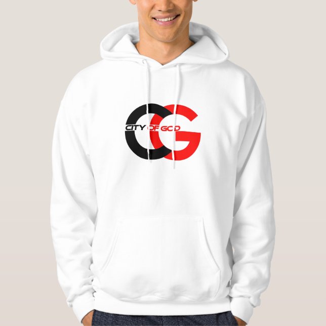 Moletom Cidade de Deus Logotipo Hoodie (Frente)