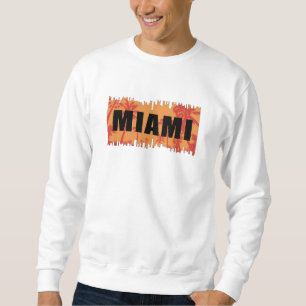 Moletom Cidade de Miami EUA, Cidade de Paiscape, Skyline F