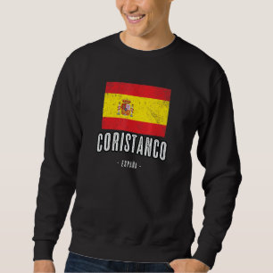 Moletom Cidade do Sinalizador Es da Espanha Coristanco - B