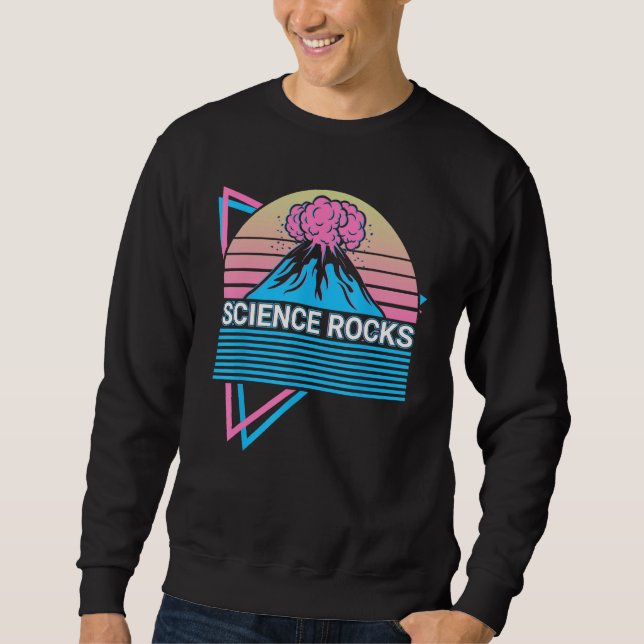 Moletom Ciência de Rochas Magma Lava Vulcão (Frente)